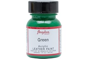 Angelus La Pintura de acrílico de Cuero Verde de Springfield Leather Company