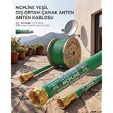 50 MT METRE YEŞİL ANTEN KABLOSU UYDU &Ccedil;ANAK FULL HD DIŞ ORTAM RG6/U6