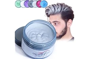 GOCBOBO Coloration Temporaire Cheveux Cire De Couleur Cheveux Lavable Pour Cosplay Halloween Fêtes Cire Colorante Cheveux