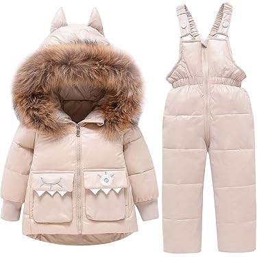 Thermo Skioverall Kinder Kinder Schneeanzug Einteil Produktbild-Vorschau 7
