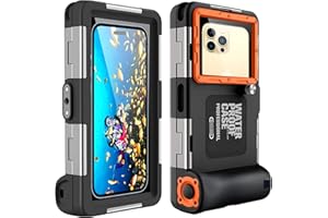 wasserdichte Handyhülle Unterwasser Wasserfeste Handy Wasserschutzhülle Handytasche Wasserdicht Schwimmen Baden Compatible für iPhone 17 Pro 17 Air 17 Pro MAX 16 15 14 13 12 Pro Max Samsung S25 S24