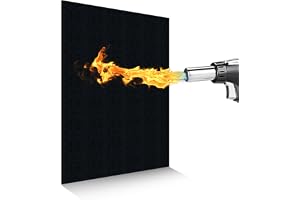 FloraVigo Brandsäkert underlag, värmebeständigt underlägg som tål temperaturer upp till 982 °C. De fungerar som säkra och brandsäkra mattor/svetsmattor (22 x 32 cm)