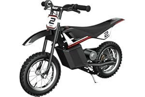 Razor Mx 125 Moto Electrica, Bike Unisex Youth, Negro, Talla Única