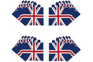YAAVAAW Union Jack Paper Napkins,16 Pack King Charles III Union Jack Coronation Souvenir Party Union Jack Party Napkins,UK GB Napkin Party Supplies Britain for Street Party Decor,National Events Decoration