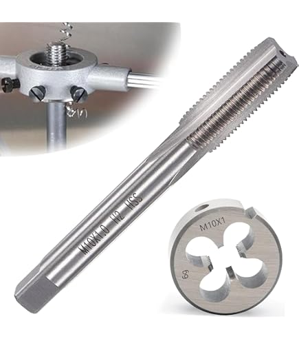 MATADOR Schroefdraadsnijset, 3-in-1 schroefdraadboor, M3 - M10, boor, draadsnijder, ontbramer in één gereedschap, 7-delige boor met draadsnijset, MATADOR gereedschap nr. 07680001 MATADOR Schroefdraadsnijset, 3-in-1 schroefdraadboor, M3 - M10, boor, draadsnijder, ontbramer in één gereedschap, 7-delige boor met draadsnijset, MATADOR gereedschap nr. 07680001