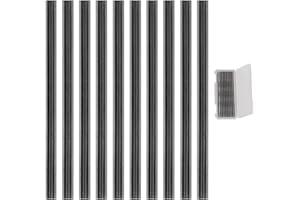 ICYWINK Lames de Raboteuse 82mm, 10 Pièces Lames Réversibles, Rabot électrique Lame, pour Machines De Travail du Bois, Rabots MAKlTA, Bosch, 82x5,5x1,2mm