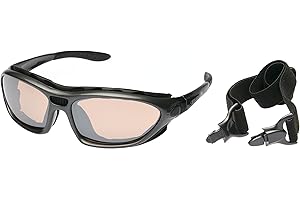 ALPLAND Okulary sportowe bardzo wzmacniające kontrast – okulary rowerowe okulary do jazdy na rowerze - gogle narciarskie na każdą pogodę