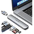 Lemorele 7-in-2 MacBook USB C Hub with Thunderbolt 4, USB 3.0, 4K HDMI, 100W PD, SD/TF, Compatible with MacBook Pro/Air M1 to M4