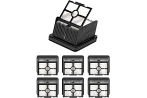 BRUVISH Confezione da 7 filtri HEPA di ricambio H12 Pro compatibili con aspirapolvere senza fili Dreame H12 Pro/H12 DUAL/H13 Pro/M12 senza fili, kit di accessori per filtri, filtri per aspirapolvere, filtro