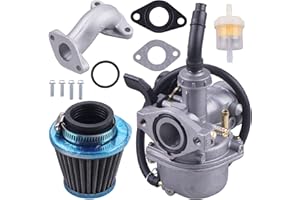 JINGKE PZ19 Carburetor with 35mm Air Filter for 50cc 70 90 110cc DR50 CRF XR 50 APOLLO 125CC coolster kazuma 110 Taotao Buyang Coolsport Redcat Peace Baja Chinese ATV Quad Go Cart Dirt Bike Parts
