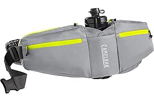 CamelBak Podium Flow 4 Hydration Belt 21oz, Gunmetal