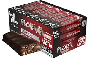1 Attimo in Forma | 24 Barrette Proteiche Crema di Cacao 32% Protein Bar 50 grammi - Proteine del Latte Snack Spuntino