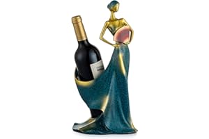 ‎NUPTIO NUPTIO Weinflaschenhalter Elegante Weinregalhalter Harz Rotweinflaschenständer Regal für Home Bar Zubehör Zimmer Küche Dekoration, Neuheit Geschenk für Weihnachten Hochzeit Geburtstagsfeier