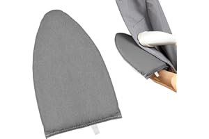Pinsheng Guante de Planchado a Vapor, Cojín de Planchado Resistente al Calor con Lazo para los Dedos, Guantes Protectores para Plancha Ropa Vertical 25_cm