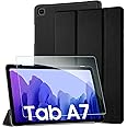 EasyAcc Custodia Cover Compatibile con Samsung Galaxy Tab A7 10.4 2020/2022, Custodia Cover per SM-T500/T505 Tablet, Nero