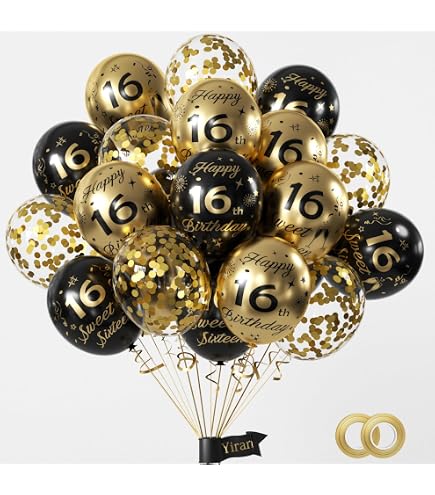 Party-Wimpelkette Glitzernd Schwarz-Gold – 11 Holografische Flaggen, 3.9 M Lange Deko Für Geburtstag & Feiern