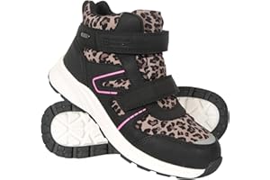 Mountain Warehouse Jupiter Kids Adaptive Waterproof Walking Boots - Trainer Shoes with Adjustable Straps for Boys & Girls