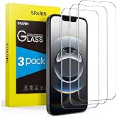 SPARIN 3 Pieces Screen Protector Compatible with iPhone 16e and iPhone 14 | Pack of 3 9H tempered glass, HD clear, anti-scrat