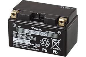 ‎YUASA Yuasa YTZ10S Hochleistung Wartungsfreie Batterie, 12V, 150mm x 87mm x 93mm