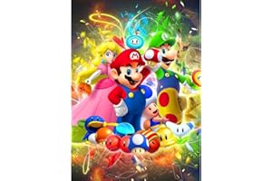 jieyisier Diamond Painting Kits für Erwachsene,5D DIY Anime Diamant Malerei Set für Erwachsene,Cartoon Kreuzstich Stickerei Kunst für Home Wall Decor (30.5 x 40.6 cm)