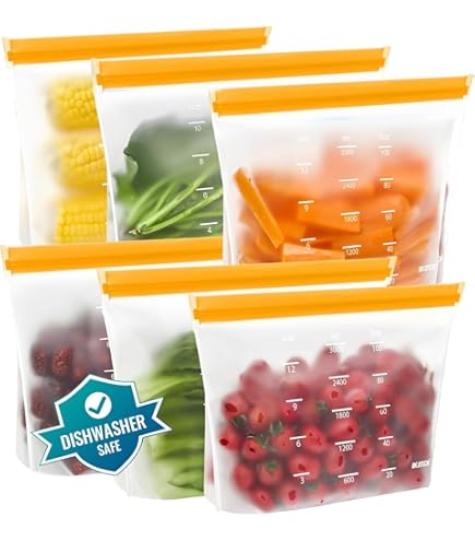Toppits diepvrieszakken 1 liter (geen zipsluiting) 4 x van 40 stuks met