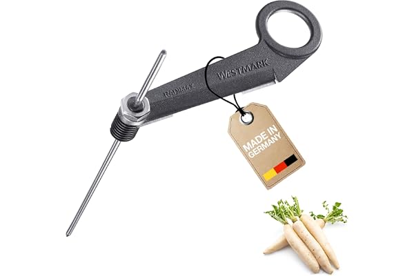 Westmark Spiralskärare Rädisa Radimax Black Edition, Praktisk Rädisaskärare I Aluminium För Zucchini, Gurka Och Grönsaker