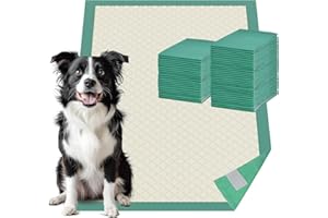 Gardner Pet Welpenunterlagen für Hunde 30 Stück, 94x56 cm Einweg-Tiertrainingskissen mit 4 Klebestreifen XL Pee Pads für Hunde, Welpen, Doggie, Katzen, Kaninchen, geeignet für Kiste/Käfig/Carrier