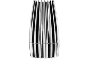 Alessi Grind Wal03 - Graspfeffer und Designgewürze, in Gussaluminium, Poliert, 7,50 x 7,50 x 14,20 cm
