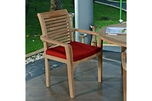 Teck'Attitude Fauteuil de Jardin en Teck Massif Samoa