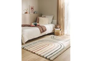 ‎BENUTA benuta Lytte Kinderteppich Gobi - Multicolor 120x170 cm - Kunstfaser - Rechteckig & im Style: Style: Kindermotive, Scandi Living - Pflegeleicht für Kinderzimmer, Wohnzimmer, Schlafzimmer