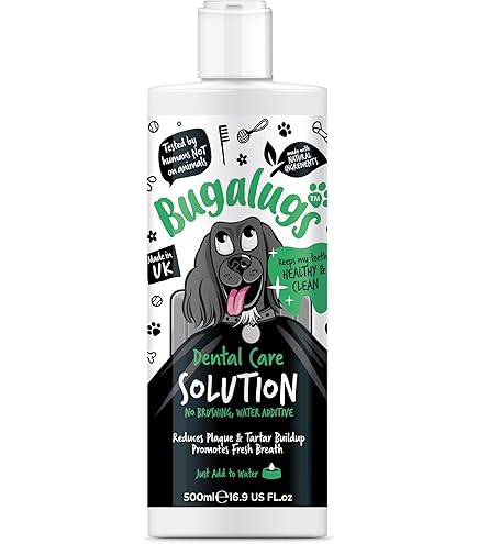 Bugalugs Dog Breath Freshener Spray & Dog Plaque Remover