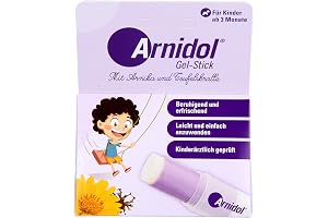 Arnidol - Gel Stick, Calma, Refresca y Reconforta la Piel, Efecto Frío, con Ingredientes de origen natural como Árnica y Harpagofito, Apto a Partir de los 3 Meses de Edad - 15 g