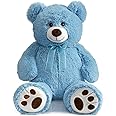 HUG 'n' FEEL SOFT TOYS Teddy Bear 4 Feet Plush & Stuffed Toys (Sky Blue 4 Feet)
