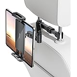 Tryone Supporto Tablet Poggiatesta Auto, estensibile supporto per tablet per sedile d'auto per iPad/Samsung Galaxy Tab/Amazon