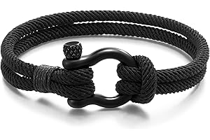 Aunis Son/Brother Christmas Braided Rope Bracelet Gifts 13/16/18/21 Birthday Gifts for Teenage Boys