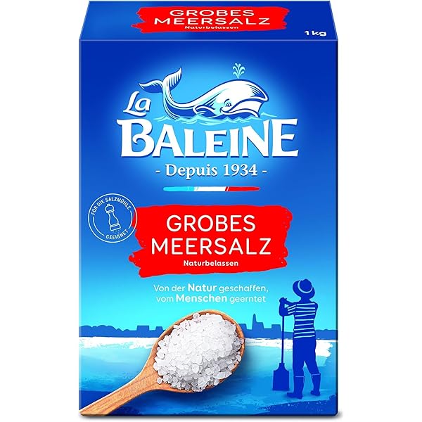 Mediterran Badesalz – 1 Kg, 100% Natürliches Meersalz Aus Griechenland, Grob, Nachhaltig Verpackt