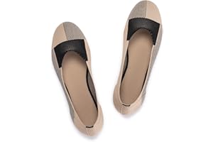 Frank Mully Damen Ballerinas Slip On Knit Kleid Schuhe Pumps Schuhe Runde Zehe