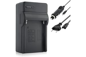 Cargador de batería mtb more energy para coche, 12V CC, compatible con Sony NP-FM50, FM55H, Cyber-shot, DSLR-A100 y más