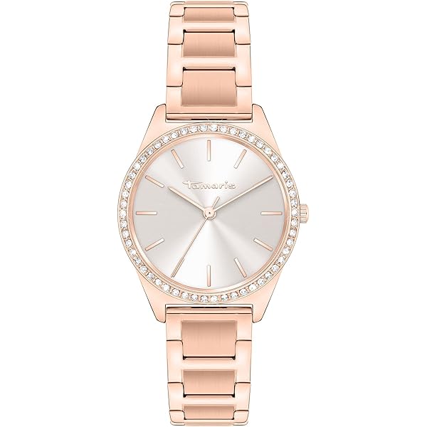 Roségoud Horloge Tamaris Analoog Kwartshorloge Voor