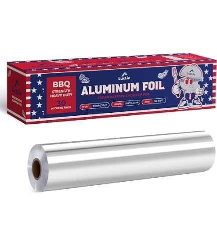 thumbnail image 2 of Handi-Foil Premium Heavy Duty Aluminum Foil Roll - 18" X 1000' (Professional Grade) 2 of 6