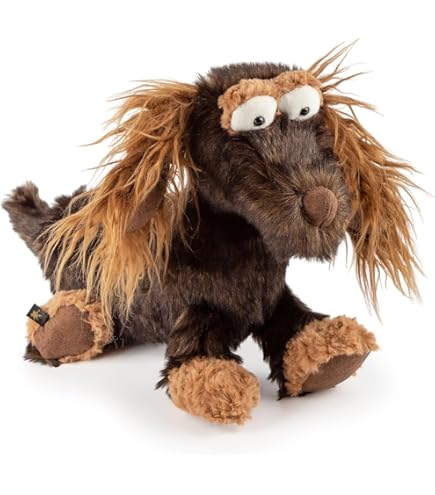 Sigikid BEASTS Doudou âne Don - Peluche Grise Et Marron - Modèle 42816