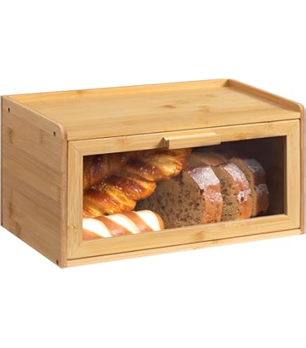 Bamboe broodtrommel (33,2 x 12,7 cm) Siao Beige - Keukendecoratie