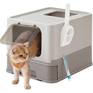 HANABASS Roestvrijstalen Kattenbak Voor Kittens Duurzaam Metalen Litter