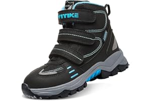 VITIKE Chaussures en Coton pour Enfants Bottes de Neige d'hiver Garçon Fille Antidérapantes Bottes