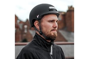 VICI Skateboard & Electric Scooter Helmets | Kids & Adult Helmet | Traditional Skate Helmet Design | Bike & Scooter Accessories | BMX Helmet | Integrated Lights