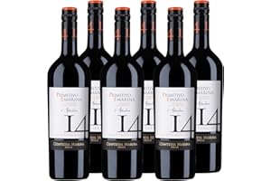 ‎CONTESSA MARINA Primitivo di Marina IGT "14" Contessa Marina Rotwein Apulien halbtrocken (6 x 0.75l)