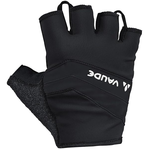 VAUDE Women's Active Gloves, Kurzfinger-Radhandschuh, Black, 5 Fashion
