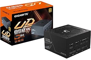 Gigabyte 850 W 80+ Plus Gold w pełni modułowy zasilacz ATX (GP-UD850GM PG5)