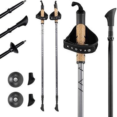 Punta Per Bastoni Nordic Walking EXEL - All Terrain Tip, Nero