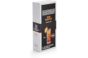 Bartesian Rum Breeze Cocktail Mixer Capsules, Pack of 6 Cocktail Capsules, for Bartesian Premium Cocktail Maker (55354)